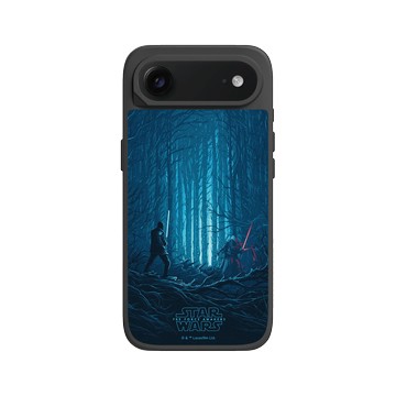 iPhone Air SolidX 黑 - 迪士尼-星際大戰 Star Wars - 原力覺醒：凱羅·忍&芬恩-電影系列