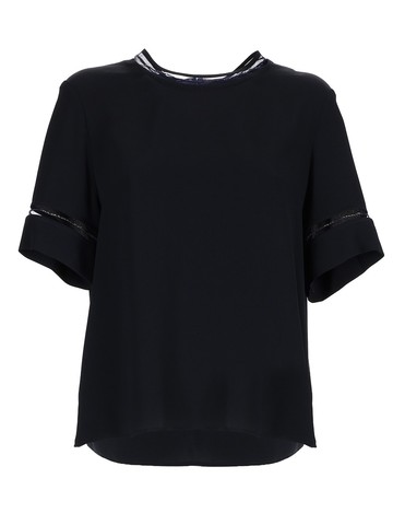 fabiana filippi t-shirt with transparent details