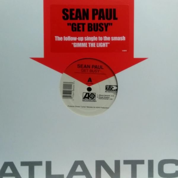 12inchレコード　 SEAN PAUL   GET BUSY