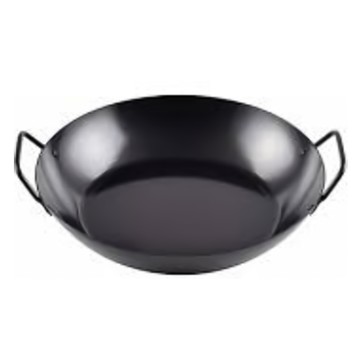 La Base 鐵製雙耳平底鍋 30CM  1個