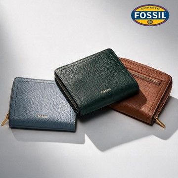 【FOSSIL 官方旗艦館】Logan RFID 迷你多功能短夾 (多色可選)