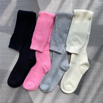 JK韓版長筒襪過膝高筒襪堆堆中筒襪純色及膝半腿襪春夏薄款防曬襪