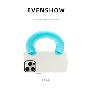 EVENSHOW磁吸magsafe新款菲林手提腕帶手機殼適用于蘋果iPhone16promax15/14/13小眾高級感超好看外殼保護套