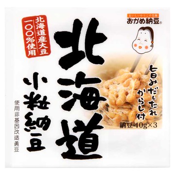 高野  北海道小粒納豆(45.3g*3入)