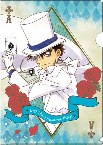 怪盜基德&江戶川柯南特朗普系列A4文件夾名偵探柯南