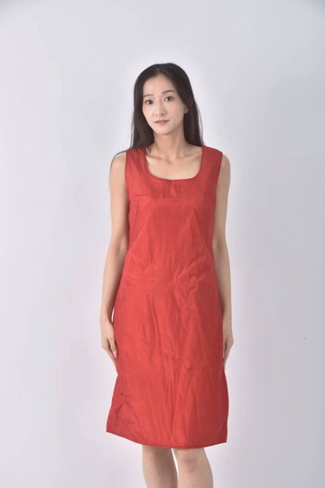 (S) liviana conti無袖紅色洋裝