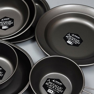 日本CAPTAIN STAG 日本製戶外CS經典款圓型深盤16cm-2入組