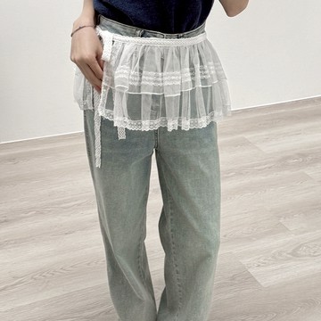 【Aa.chic】疊穿搭配蕾絲紗裙小配件(單一色).女裝/配件/網紗/疊穿/搭配/日常【C18o501】