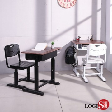 LOGIS邏爵家具 微笑MIT兒童成長學習課桌椅 書桌椅