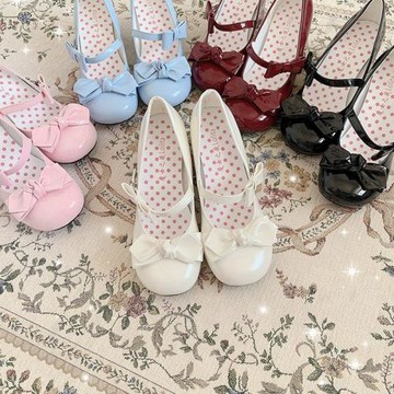 魔女之夜正品日系lolita小皮鞋優雅款瑪麗珍單鞋仙女風高跟鞋女夏
