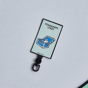 地產大亨公益金和機會旋轉手機掛片/夾片