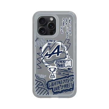 iPhone 15 Pro Max AirX 流變灰 - Alpine - Graffiti