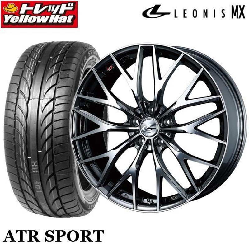 14,000円weds LEONIS 4本セット17インチ 205/50R17 ノアヴォクシー