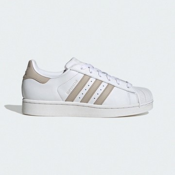 Adidas Superstar II W JH7059 女 運動休閒鞋 貝殼頭 舒適 白 卡其