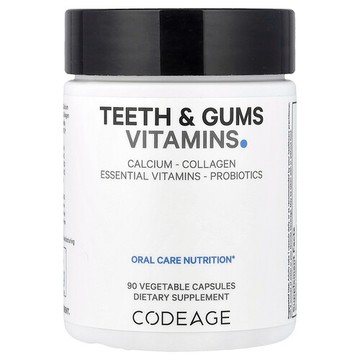 Codeage, 牙齒和牙齦維生素，90 粒素食膠囊