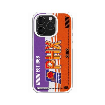 iPhone 16 Pro SolidX 白 - NBA - 復古球員卡-鳳凰城太陽 Phoenix Suns - Vintage Card