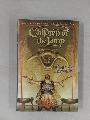 【書寶二手書T3／兒童文學_ZD3】The Cobra King of Kathmandu_Philip Kerr