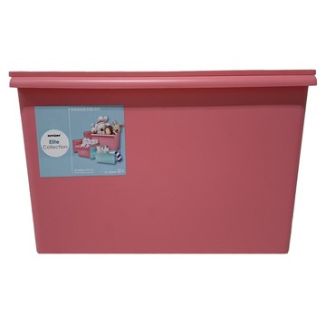 KEYWAY 聯府 大家樂收納盒 附蓋 PQ-302 24L  顏色隨機  296 x 390 x 257mm  1個