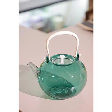 溪山原創玻璃燒水壺煮茶壺提梁壺功夫茶具