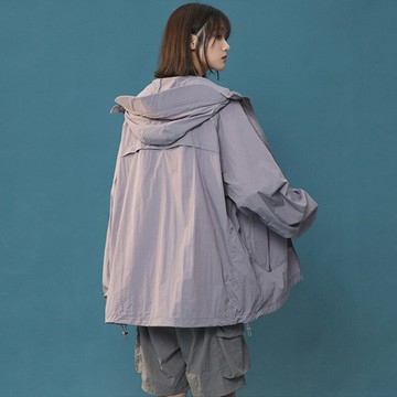 UPF50+梭織防曬衣男防水輕薄透氣防曬服戶外防紫外線涼感皮膚衣女鑫弘-素時衣櫥