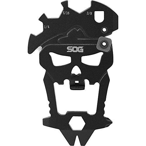 SOG MacV Tool Multi-Tool Hardcased Black, Tools in One Bottle Opener, Screwdrivers by Specialty Knives SM1001-CP