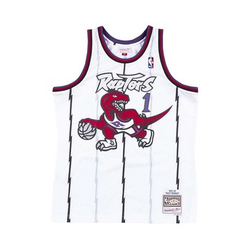 Mitchell & Ness NBA 球迷版球衣 TRACY McGRADY #1 TR 1998-99 HOME 球衣 白 MNSWJ-G264B [台灣現貨]
