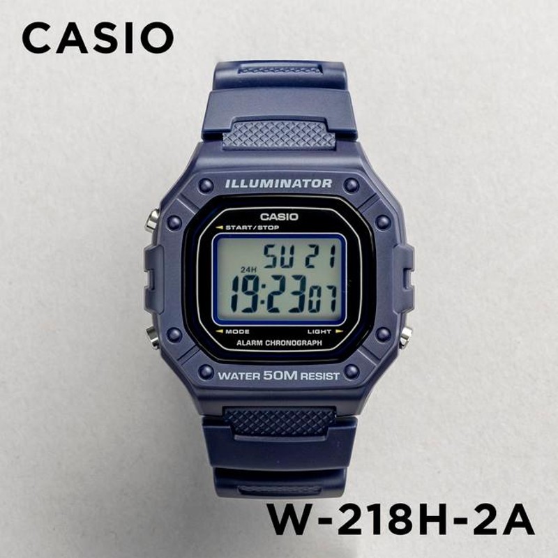 10年保証 日本未発売 CASIO STANDARD カシオ スタンダード W-218H-2A ...