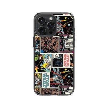 iPhone 15 Pro Max Clear 酷墨灰 - 迪士尼-星際大戰 Star Wars - 漫畫展開-漫畫系列