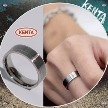 🌾健太選物🌾條碼戒指 開口戒指 男戒 女戒 潮流飾品 男生飾品 中性飾品 抗敏 不鏽鋼 銀/黑 個性