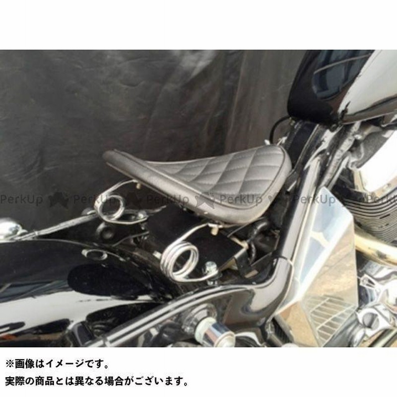 送料0円 部品屋KW 専用ソロシートキット リジットタイプ ステッチ カラー：赤茶 マグナ Vツインマグナ 
