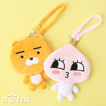 Kakao Friends全身型絨毛票夾零錢包- Norns 正版授權 Ryan萊恩 Apeach桃子 證件套 票卡夾