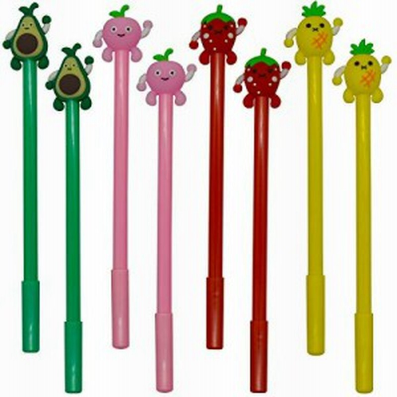 Maydahui かわいい おしゃれ フルーツ イチゴ パイナップル 桃 梨 ボールペン ジェルボールペン 12本セット 0 5mm Kインク 可愛い 果物 通販 Lineポイント最大3 0 Get Lineショッピング