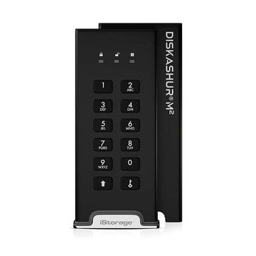 [2美國直購] iStorage diskAshur M2 加密硬碟 SSD 500G PIN 認證 B08MKTT7Y1