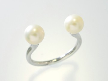 inGod jewels💎 裸感戒指 Garden Eel 淡水珍珠×銀飾