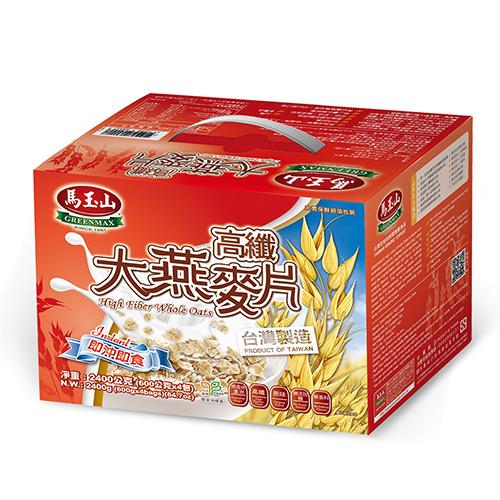 馬玉山高纖大燕麥片2.4KG【愛買】