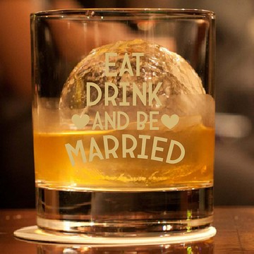 結婚禮物|結婚禮物慶祝新婚訂製威士忌對杯客製化 文字雕刻禮物