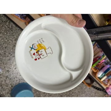 [沐沐屋]惜物專區-TO-FU OYAKO（豆腐人） 系列美耐皿兒童分隔餐盤