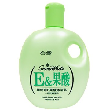 白雪 維他命 E果酸 沐浴乳 400ml【康鄰超市】