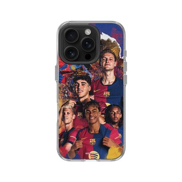 iPhone 16 Pro Clear 透明 - FC Barcelona - Team 1