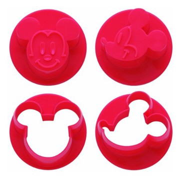 日本 SKATER - 食物造型壓模(2入組)-米奇