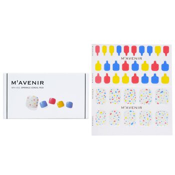 Mavenir Mavenir 指甲貼 (繽紛顏色) - # Sprinkle Cereal Pedi 36pcs-美容工具