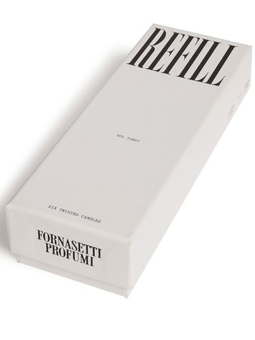 Fornasetti - Refill twisted candles (set of 6) - unisex - Wax - One Size - White