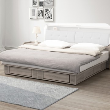 MUNA家居 艾洛利6尺六抽床底/共兩色 182X190X23cm