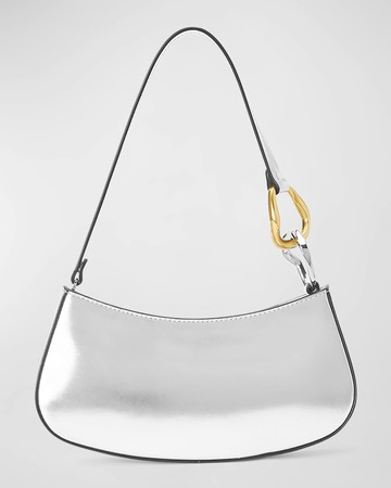 Ollie Crackeld Metallic Shoulder Bag