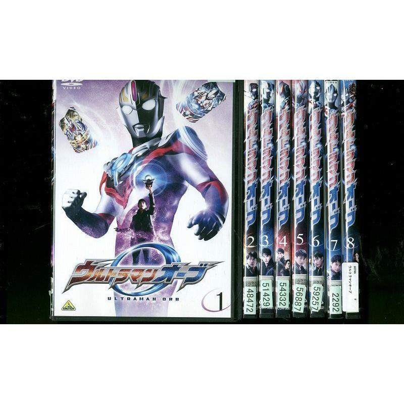 DVD ウルトラマンオーブ 全8巻 ※ケース無し発送 レンタル落ち ZL2274