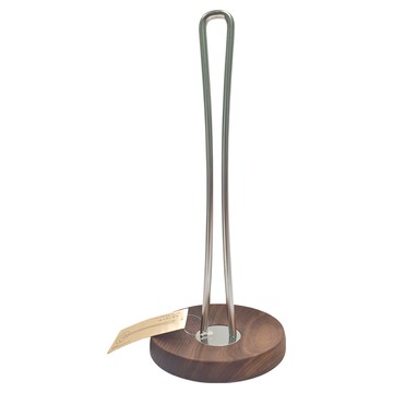 SHIMOYAMA SS304胡桃木底座 紙巾架  胡桃木  1個