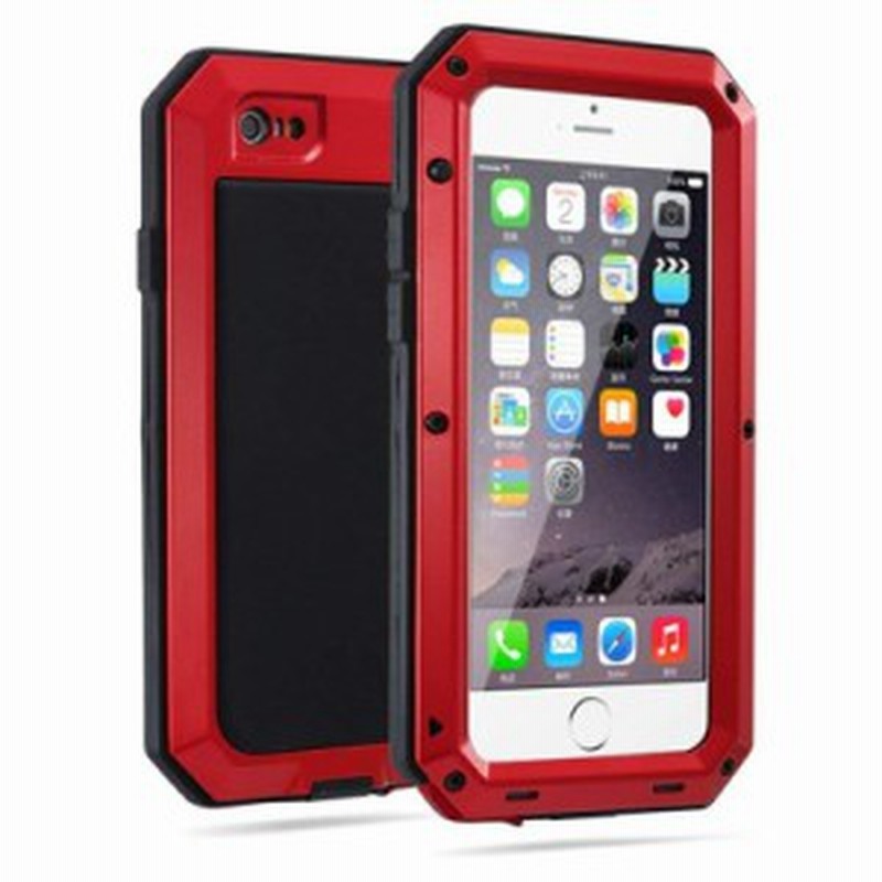 Iphone6カバー Iphone6sケース Iphone6 Plus Iphone6s Plus ケース 防水ケース液晶保護強化ガラスフィルム付き 生活防水 金属製ケース 通販 Lineポイント最大1 0 Get Lineショッピング