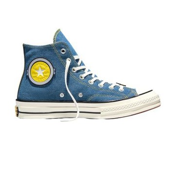 Converse Chuck 70 Hi 休閒鞋 男鞋 女鞋 帆布鞋 牛仔藍色 小小兵 聯名 高筒 A21402C