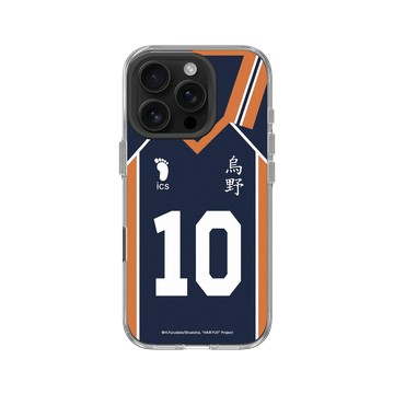 iPhone 16 Pro Clear Case（相機按鈕） 透明 - 排球少年 Haikyu!! - 日向背號10