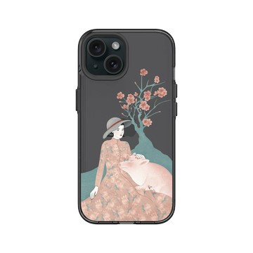 iPhone 15 Clear 酷墨灰 - 欣蒂小姐 Miss Cyndi - 靈獸 / 吾與紅櫻